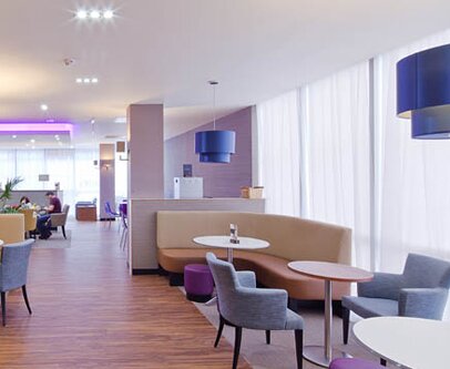 Airport lounge at Cardiff Airport